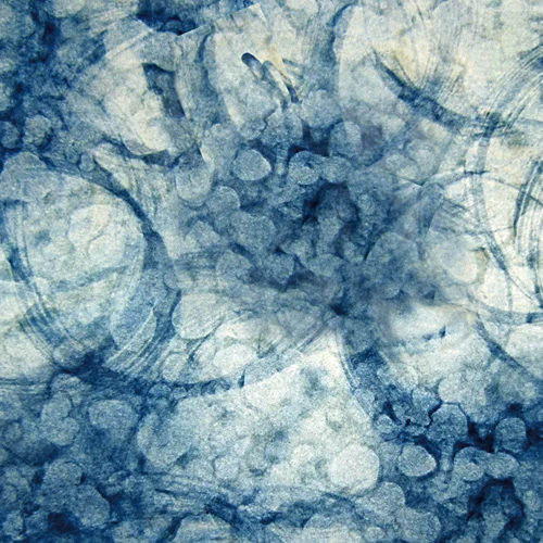 Blue organic texture