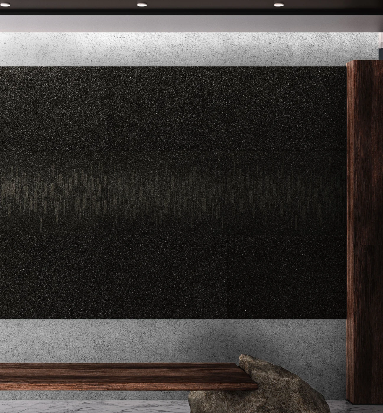 Dark tonal layers