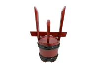 Special-purpose wooden tubs · Tub for Celebrations (Scarlet Lacquered Wood)