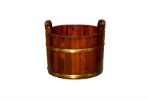 Foot baths · Sawara Double-Handled Foot Bath Pail (Lacquerware)