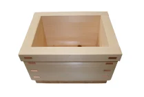 Foot baths · Sawara Box Type Foot Bath Tub (Knotted)