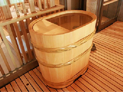 Custom rinsing tubs